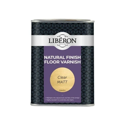 Image of LIBERON Natural Floor Varnish 1L Clear MATT
