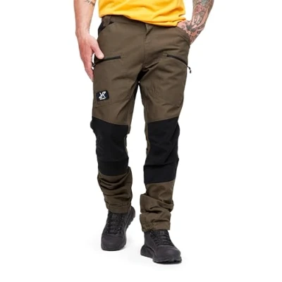 Image of RevolutionRace Men&#039;s Nordwand Pro Trousers, Durable Trousers for Hiking, Walking, Exploring and All Other Outdoor Activities, Mud, M