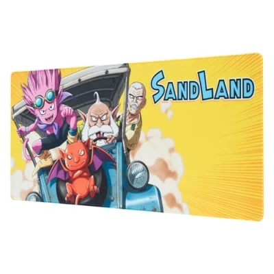 Image of Grupo Erik XXL Mouse Mat Sand Land Desk Pad, 31.5&quot; x 13.78&quot; Non Slip Rubber Base Gaming Keyboard Gifts, Gamer Gifts
