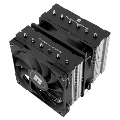 Image of Thermalright Royal Knight 120 SE CPU Cooler, 6 Heat Pipes Heatsink Cooling, Dual 12cm PWM Fans, Unobstructed RAM, for Intel LGA 1150/1151/1200/1700/1851;AM4/AM5,Desktop Tower Cooling