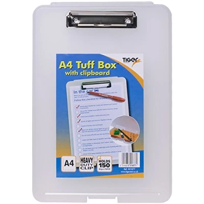 Image of Tiger 301877 Tuff Box with Clipboard