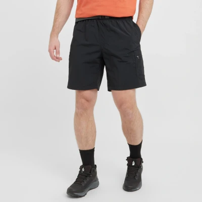 Image of Columbia MOUNTAINDALE Cargo Shorts, Men&#039;s, Size: Small, Black