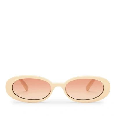 Image of Le Specs Outta Love Polycarbonate Oval Sunglasses