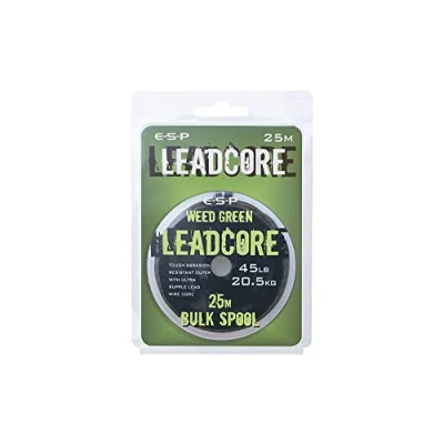 Image of ESP Leadcore Bulk Weedy Green ELLC045B