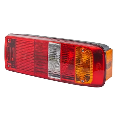 Image of HELLA 2VP 340 888 011 Rearlight Bulb 24V Fitting/Bolted Lens Colour: Multi coloured Plug: Round Plug left Quantity: 1