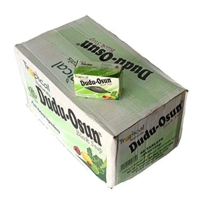 Image of Dudu Osun Tropical Pure Natural African Black Soap Box of 48