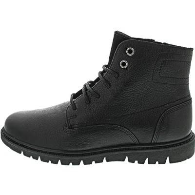 Image of Geox Men&#039;s U Ghiacciaio Ankle boot, black, 6 UK