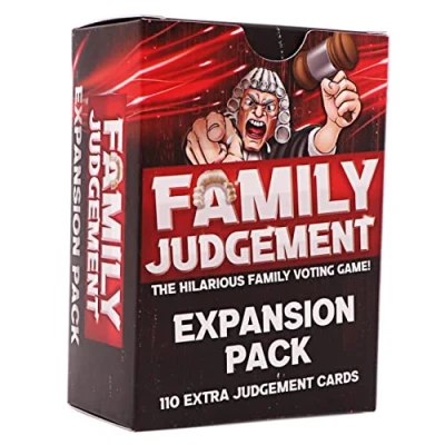 Image of Family Judgement Expansion Pack The Hilarious Voting Board Game! Great Games for Kids &amp; Adults…