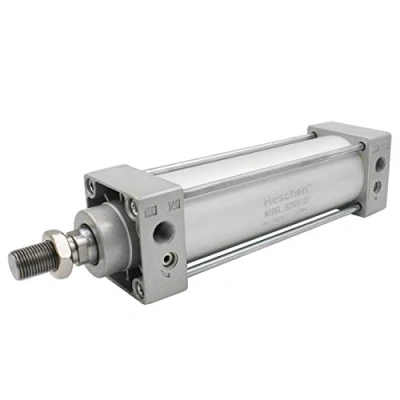 Image of Heschen Pneumatic Standard Cylinder SC 50 125 PT1/4 port 50mm Bore 125mm Stroke Double Acting