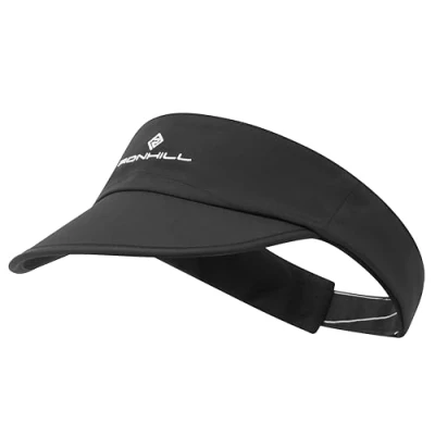 Image of Ronhill Running, Sunlight Vizor, All Black with Reflect, O/S