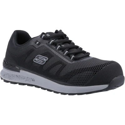 Image of Skechers Men&#039;s Bulkin Bragoo Sneaker, Black, 6 UK