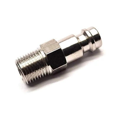Image of Rectus 21 Type Quick Connector Male with 1/8&quot; BSPT Thread used on Water Fed Pole Systems