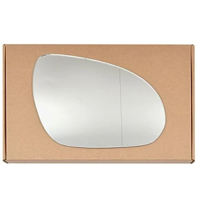 Image of Less4spares Wing Mirror Glass Right Compatible with Hyundai i30 2007 2012 STICK ON Driver Off Side Blind Spot