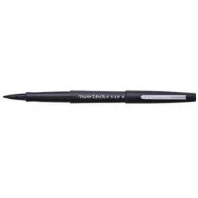 Image of Paper Mate Flair Original Fibre Tip Pen Black Pack of 5