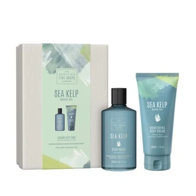 Image of Sea Kelp by The Scottish Fine Soaps Company Marine Spa Luxury Gift Duo