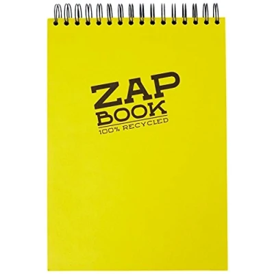 Image of Clairefontaine Recycled Zap Book, A4, 80g, 160 Pages Random Colour (1 Item)