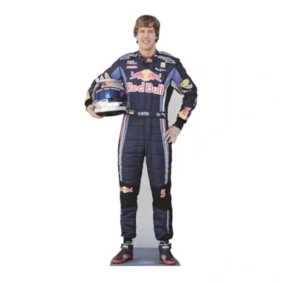 Image of Star Cutouts Cut Out of Sebastian Vettel