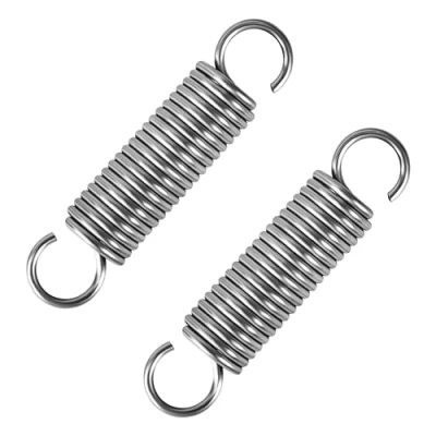 Image of GUNGY Extension Spring 50mm Tension With Dual Hook in 304 Stainless Steel OD 12mm Wire Diameter 1.5mm Max Load 6 KG 1.5 x 12 50 mm 2 Pieces