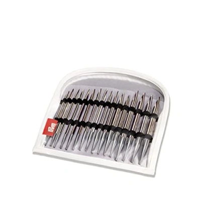 Image of Prym 223801 1 Circular Knitting pins Set Stripes 4.0 10.0 mm, Natural, 10mm