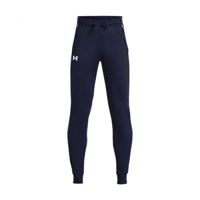 Image of Under Armour Boys Boy&#039;s Junior Pennant 2.0 Pants in Blue Size 11 12Y