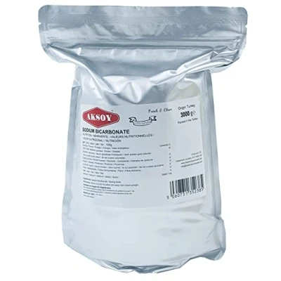 Image of ⚪ Aksoy Baking Soda 3KG Pure Sodium Bicarbonate Powder, Highest Purity, Food Grade, For Cooking, Baking, Cleaning, &amp; More!