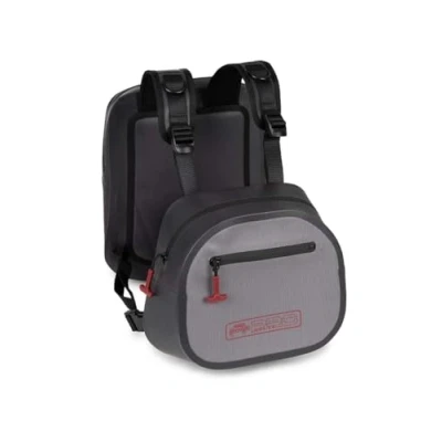 Image of Fox Rage Pro Series Waterproof Chest Pack Wading for Lure Fishing Tackle Box Storage Front 30cm x 10cm 34cm Rear 25.5cm Durable Fabric D Rings Code NLU142