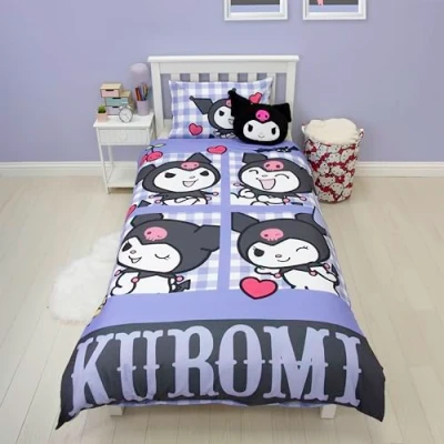 Image of Hello Kitty Rebel Single Plycotton Bedding Set