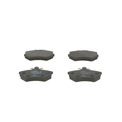 Image of 533698151A Brake pad set BOSCH 0 986 460 943 Low Metallic SEAT: Ibiza 2