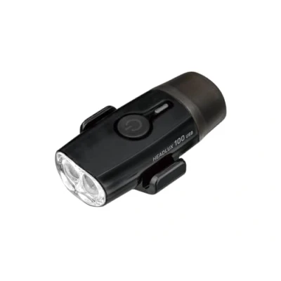 Image of Topeak HeadLux 100 USB rechargeable Front Light, Black