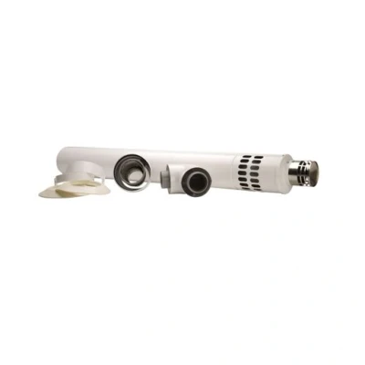 Image of Ariston Chaffoteaux He 90 Degree Coaxial Elbow 80/125mm 3318091