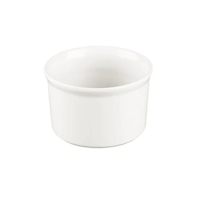 Image of Churchill Super Vitrified DK657 Soufflé Dish, 340 mL, 100 mm Diameter, White (Pack of 12)