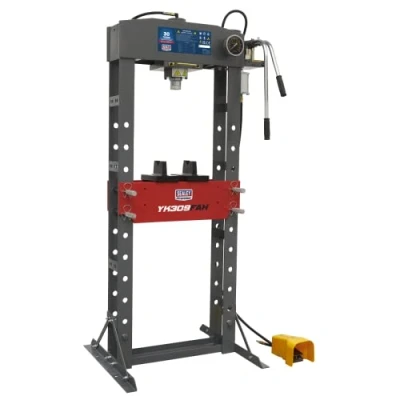 Image of Sealey Premier Air/Hydraulic Press 30 Tonne Floor Type with Foot Pedal