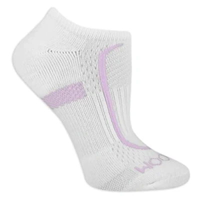 Image of Fruit of the Loom Women Lightweight Coolzone No Show Socks (6 Pack), White Assortment, 4 10