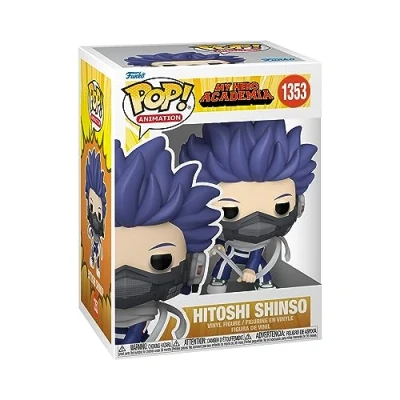 Image of Funko POP! Animation: MHA Hitoshi Shinso 1/6 Odds for Rare Chase Variant My Hero Academia Collectable Vinyl Figure Gift Idea Official Merchandise Toys Kids &amp; Adults Anime Fans
