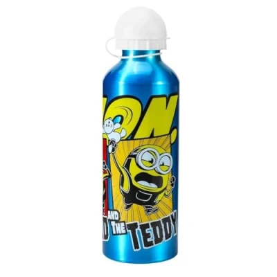 Image of tdl MinionsChildrens kids Aluminium Water Bottle