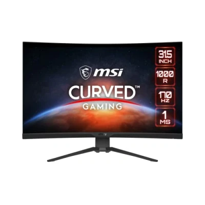 Image of MSI G322CQP 31.5 Inch WQHD Curved Gaming Monitor 1000R 2560 x 1440 VA Panel, 170Hz / 1ms, FreeSync Premium, HDR Ready, Height Adjustable DP 1.2a, HDMI 2.0b CEC