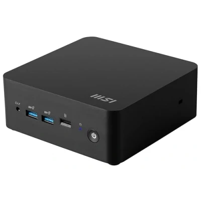 Image of MSI Cubi NUC 1M Intel Core 3 100U Desktop PC, NUC, SFF, Mini Computer, HTPC, (8GB RAM, 512GB Storage, Windows 11 PRO), Graphics/DDR5/Dual ThunderBolt 4/Dual HDMI/Dual LAN/WiFi 6E/BT 5.3/VESA