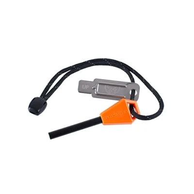 Image of Lifesystems Ferro Rod Fire Starter, Easy Grip, Survival Steel Ferrocerium Stick with Striker Camping Emergency Lighter Flint and
