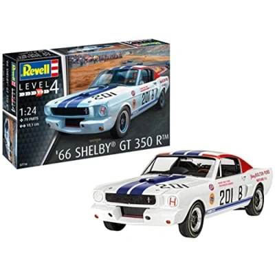Image of Revell 07716 1965 Shelby GT 350 R 1:24 Scale Unbuilt/Unpainted Plastic Model Kit