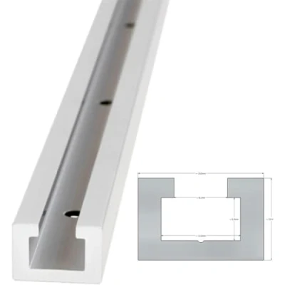 Image of 1000 mm T Track Slot Miter Jig Screw Fixture 19x9.5mm for Table Saw Router Woodworking Tool.