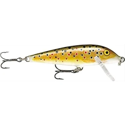 Image of Rapala CountDown Lure with Two No. 7 Hooks, 1.5 2.4 m Swimming Depth, cm Size, Brown Trout