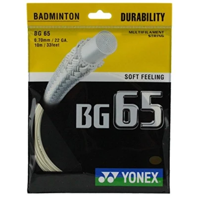 Image of Yonex BG 65 10Mts Badminton String, BG65 Amber
