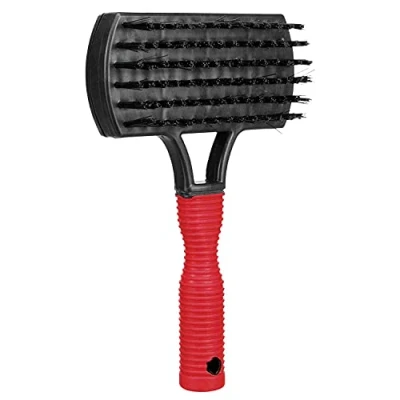 Image of Trixie Plastic Double Sided Soft Dog Brush, 10 x 17 cm