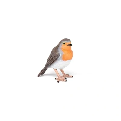 Image of Papo Animal figurine Robin Bird, Treasure of Wildlife, Children&#039;s toy from 3 years Connecting with Nature through the Song a Bird