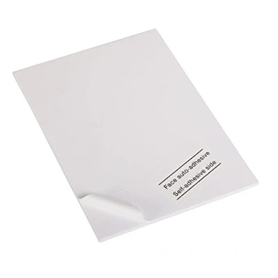 Image of Clairefontaine Ref 93614C Foam Backed Adhesive Cardboard (4 Sheets) 50x65cm Size, Light &amp; Stiff, 10mm Thick Suitable for Decoration, Model Making Framing