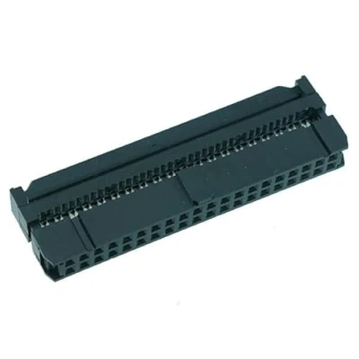 Image of 5x 40 Way IDC Cable Mounting Socket 2.54mm Pitch Flat Ribbon Electrical Connector