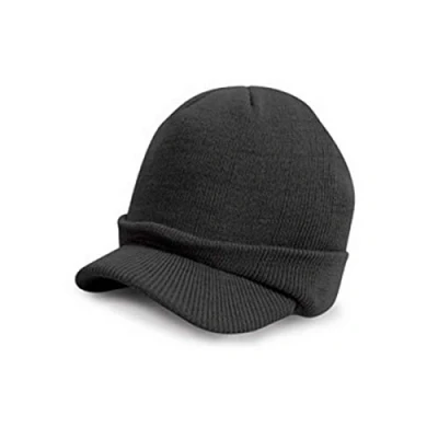 Image of Result Rc060 Esco Army Knitted Hat Capcharcoal, One Size