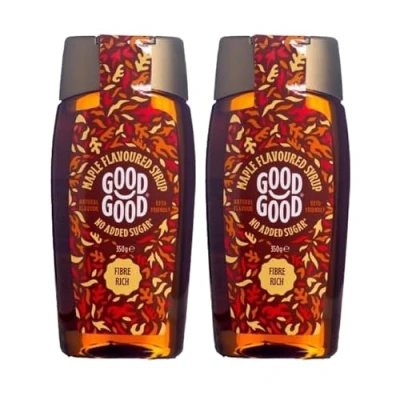 Image of GOOD Sweet Like Syrup Maple 2 Pack Keto Friendly Low Carb No Added Sugar (350g)