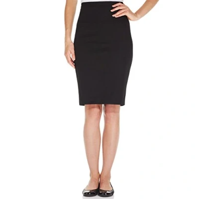 Image of Spanx Star Power Dress to Slimpress Slimming Skirt 1899 Bold Black US 12