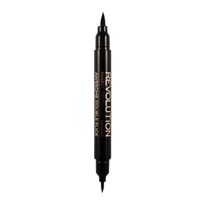Image of Revolution Beauty London, Thick and Thin Dual Liquid Eyeliner, 1ml
